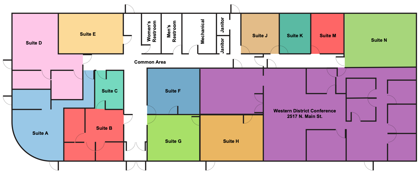 2500 Place Floor Plan